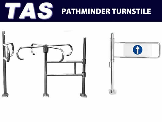 Security Control - PathMinder turnstiles